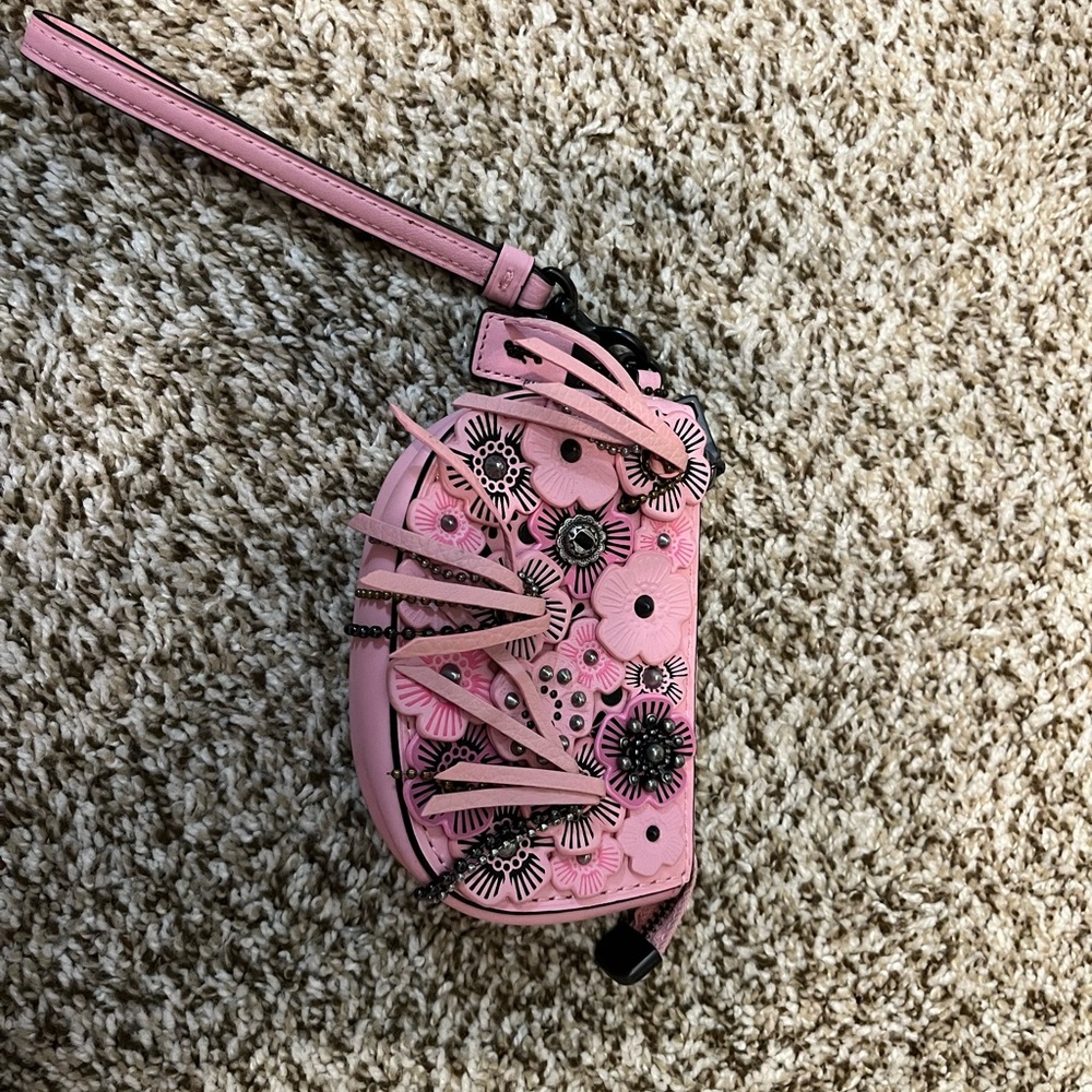 Coach 1941 Wild Tearose Pouch